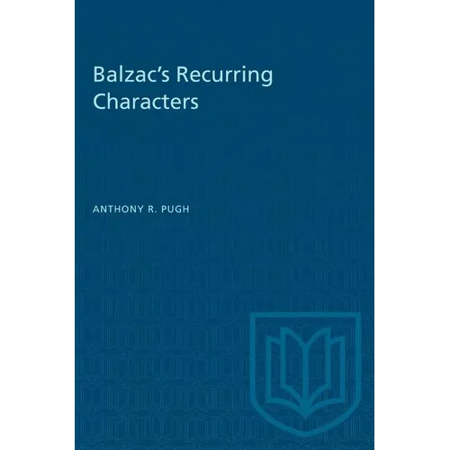 Balzac's Recurring Characters - Paperback