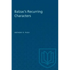 Balzac's Recurring Characters - Paperback