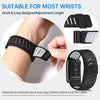 SportFlex Soft-Touch Silicone Wrist Band: a waterproof and sweatproof replacement band that is compatible with the WHOOP 4.0 HRM