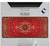 Large Persian Mouse Pad Office Carpet MousePad Natural Rubber Lockedge Anti Slip Desk Mat Laptop Office Game Accessories Pad