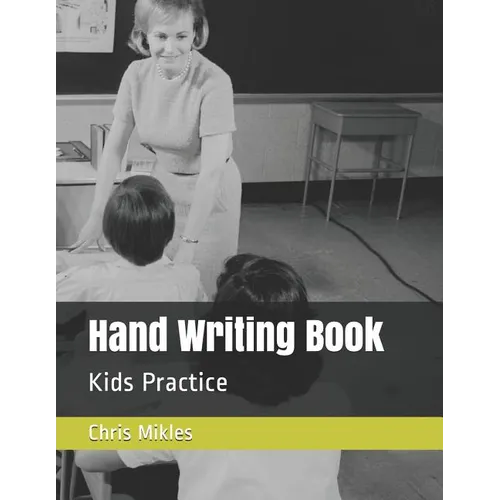 Hand Writing Book: Kids Practice - Paperback