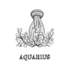 Aquarius: Coloring Book with Three Different Styles of All Twelve Signs of the Zodiac. 36 Individual Coloring Pages. 8.5 x 11 - Paperback