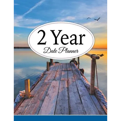 2 Year Date Planner - Paperback