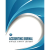 Accounting Journal, Single Entry Ledger - Paperback