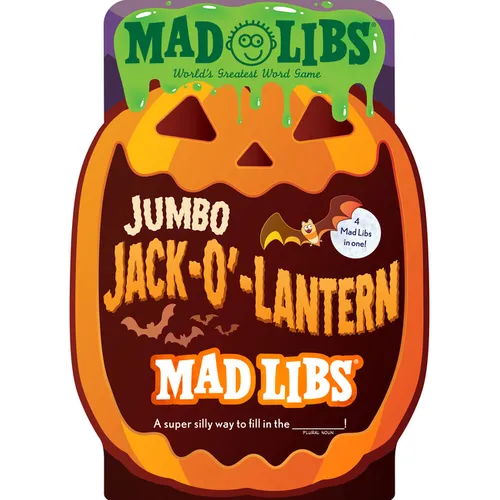 Jumbo Jack-O'-Lantern Mad Libs: 4 Mad Libs in 1!: World's Greatest Word Game about Halloween - Paperback