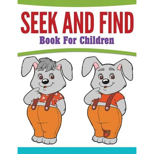 Seek And Find Book For Children - Paperback