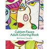 Cubism Faces: Adult Coloring Book - Paperback