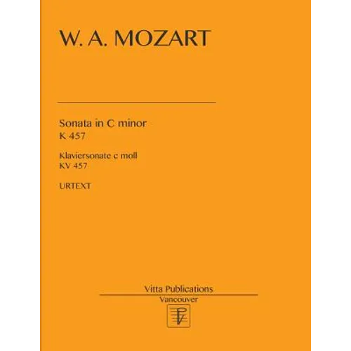 Sonata in c minor K 457: Urtext - Paperback