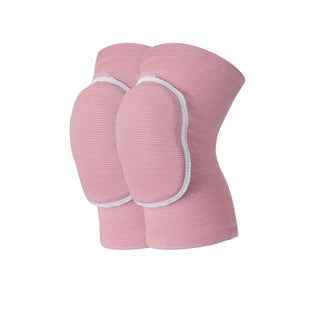 Buy 1-pair-pink 1 Pair Knee Pads for Dancing Men Women Kids Gym Yoga Pilates Workout Training Tennis Sponge Elastic Protector Knees Brace Suppor