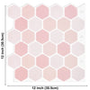 Strong Adhesive Subway Tiles Vinyl Wallpaper Peel and Stick