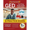 GED Test Prep Study Guide 2023-2024: 3 Practice Exams and GED Book for All Subjects [8th Edition] - Paperback