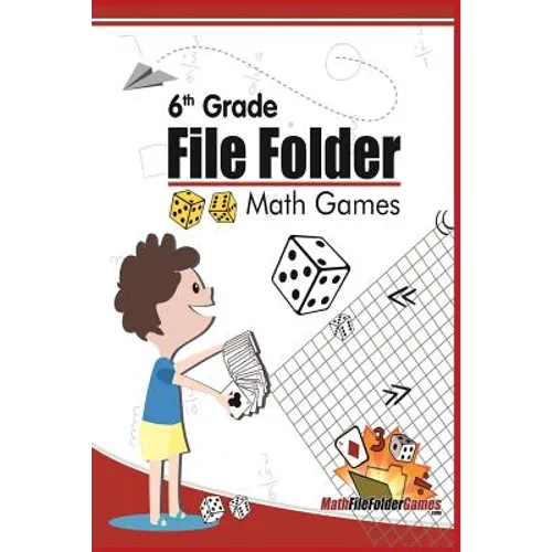 6th Grade File Folder Math Games - Paperback