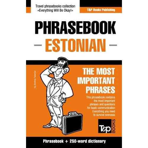 English-Estonian phrasebook & 250-word mini dictionary - Paperback