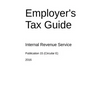 Employer's Tax Guide: Publication 15 (Circular E) - Paperback