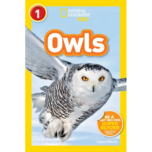 Owls (National Geographic Kids Readers, Level 1) - Paperback