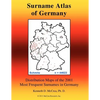 Surname Atlas of Germany: Distribution Maps of the 2001 Most Frequent Surnames in Germany - Paperback