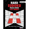 Hard Sudoku Puzzle Book For Adults: 200 Large Print Puzzles with Answer (Volume 2) - Paperback
