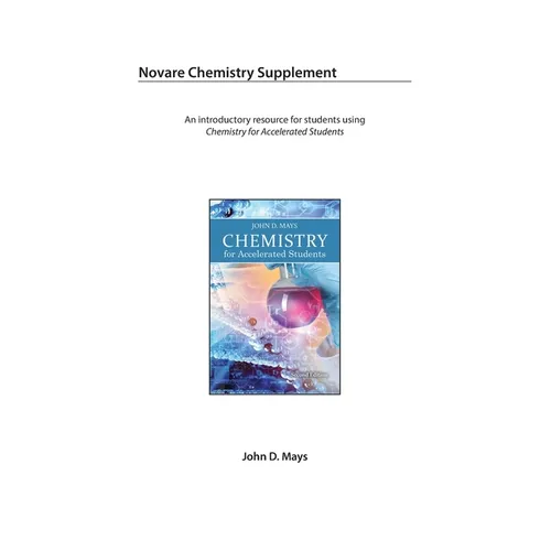 Novare Chemistry Supplement - Paperback