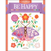 Colormaps: Be Happy: Color-Coded Patterns Adult Coloring Book - Paperback