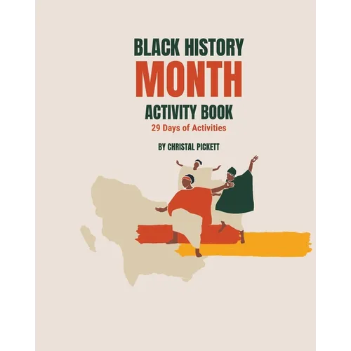 Black History Month Activity Book: 29 Days of Activities - Paperback