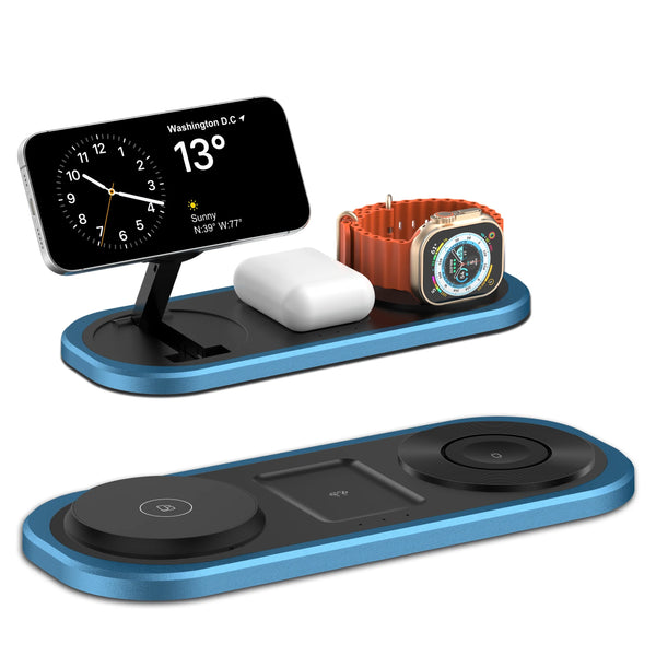 Magnetic Foldable 3 in 1 Wireless Charger Charging Station