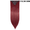 Long Straight Clip in on Hair Extensions