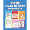 First Learn to Write Workbook: Practice for Kids with Pen Control, Line Tracing, Letters, and More! (Kids coloring activity books) - Paperback