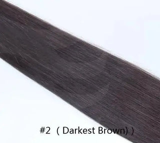 Buy darkest-brown Light Yaki Tip Hair 100g 100strands