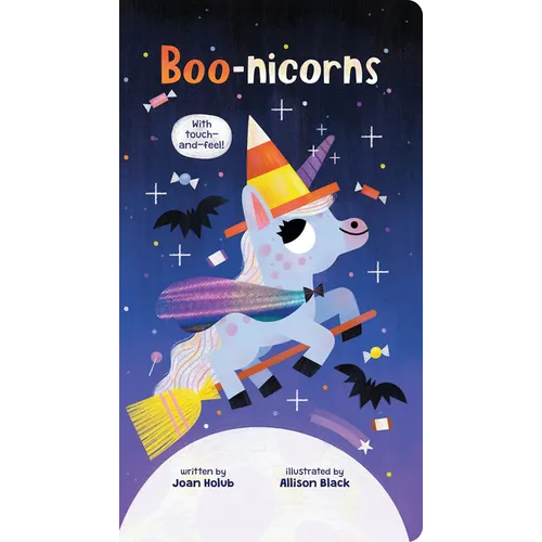 Boo-Nicorns (a Touch-And-Feel Book) - Paperback