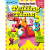 Kumon Everyday Math: Telling Time-Fun Activities for Grades 1-2-Complete with Craft Set to Build Your Own Clock! - Paperback