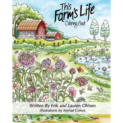 This Farm's Life Adult Coloring Book - Paperback