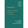Giordano Bruno: Cause, Principle and Unity: And Essays on Magic - Paperback