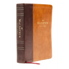 Nasb, MacArthur Study Bible, 2nd Edition, Leathersoft, Brown, Thumb Indexed, Comfort Print: Unleashing God's Truth One Verse at a Time - Imitation Leather