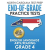 NORTH CAROLINA TEST PREP End-of-Grade Practice Tests English Language Arts/Reading Grade 4: Preparation for the End-of-Grade ELA/Reading Tests - Paperback