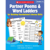 Partner Poems & Word Ladders for Building Foundational Literacy Skills: Grades 1-3 - Paperback