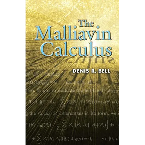 The Malliavin Calculus - Paperback