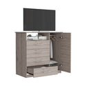 Dresser Beaufort, Four drawers - Light Gray