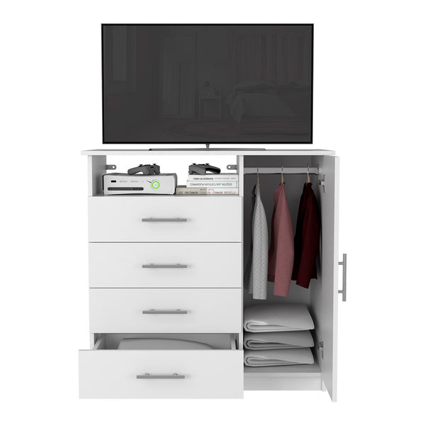 Dresser Beaufort, Four drawers - White