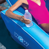 WOW Watersports Modern Lounger Pool Float with Cup Holder and Reclining Back