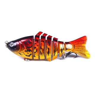 Buy c1 10cm 15.6g Sinking Wobblers 7 Segments Pesca Fishing Lures Multi Jointed Swimbait Hard Bait Fishing Tackle Bass Isca Crankbait