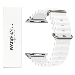 Buy hhy-white Sport Watch Strap for Apple Watch