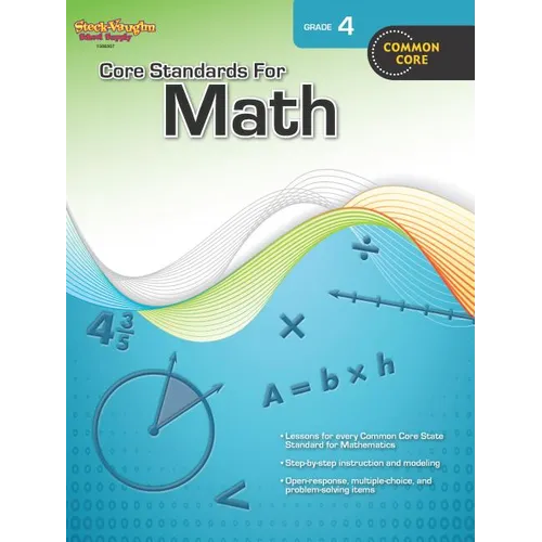 Core Standards for Math Reproducible Grade 4 - Paperback
