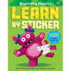 Learn by Sticker: Beginning Phonics: Use Phonics to Create 10 Friendly Monsters! - Paperback