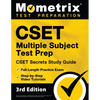 CSET Multiple Subject Test Prep - CSET Secrets Study Guide, Full-Length Practice Exam, Step-By-Step Review Video Tutorials: [3rd Edition] - Paperback