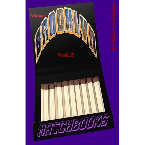 Vintage Brooklyn Matchbooks Vol: 2 - Paperback