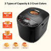 19-in-1 Bread Maker: Automatic Compact Dough Machine