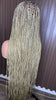 Dark Root Honey Blonde Braids Wig