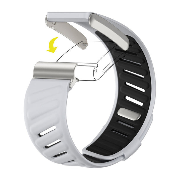 SportFlex Soft-Touch Silicone Wrist Band: a waterproof and sweatproof replacement band that is compatible with the WHOOP 4.0 HRM