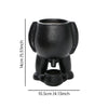 Funny Peeing Vase Planter: A Whimsical Decor Piece for Your Home or Garden. Ideal for Succulents and Makes a Great Novelty Gift!