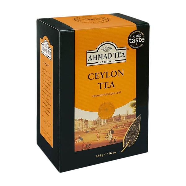 Ahmad Ceylon Loose Leaf Black Tea in Paper Carton 16oz/454g